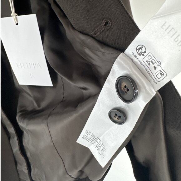FILIPPA K Women's Dark Chocolate Davina Oversized Blazer Size 40 | Large - Picture 7 of 10